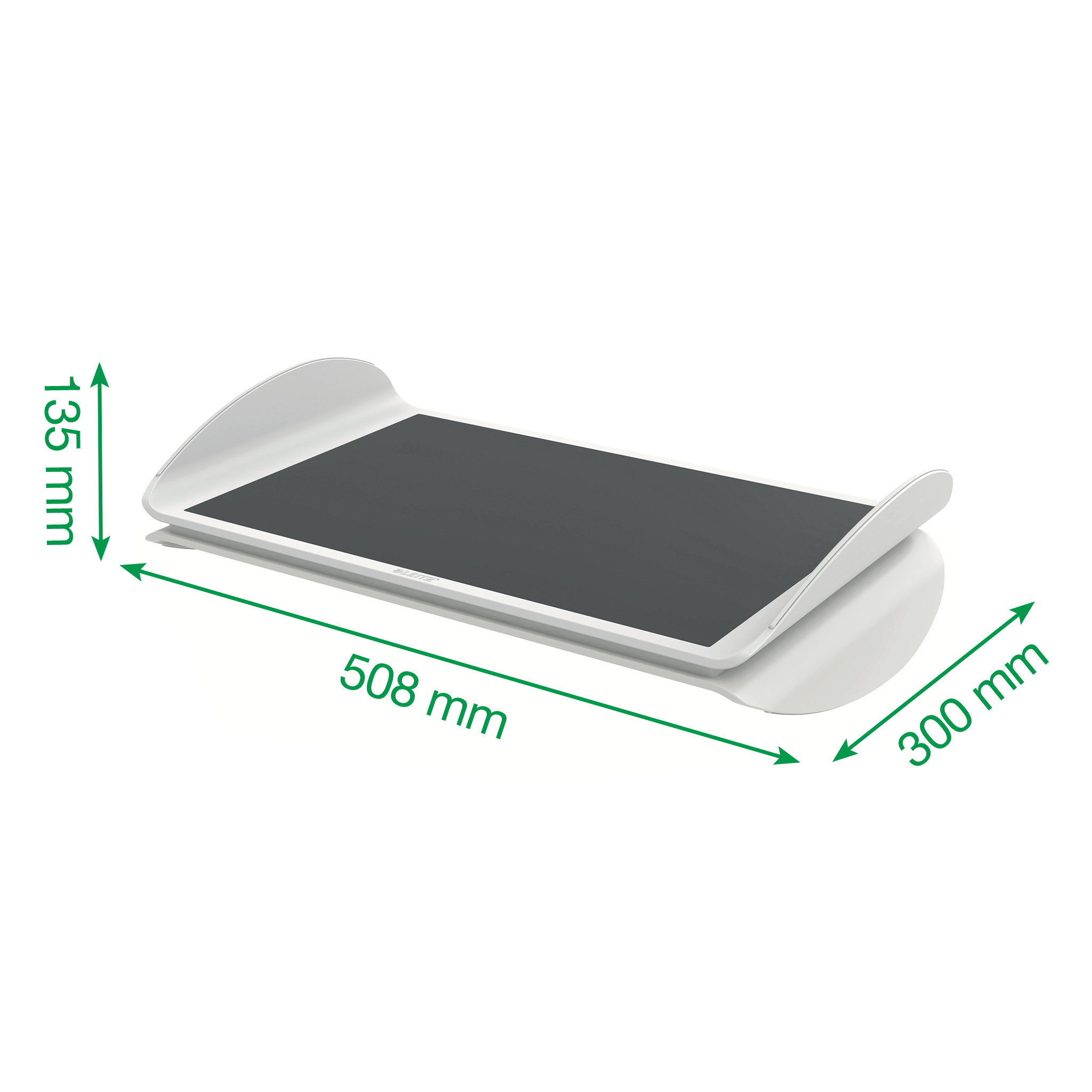 LEITZ Ergo Fussstütze 65030085 grau 508x135x300mm