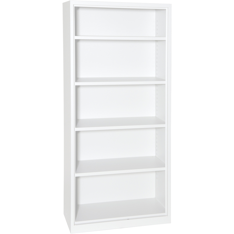 EDGY Regal 2297/0/93 5 Ordnerhöhen, weiss