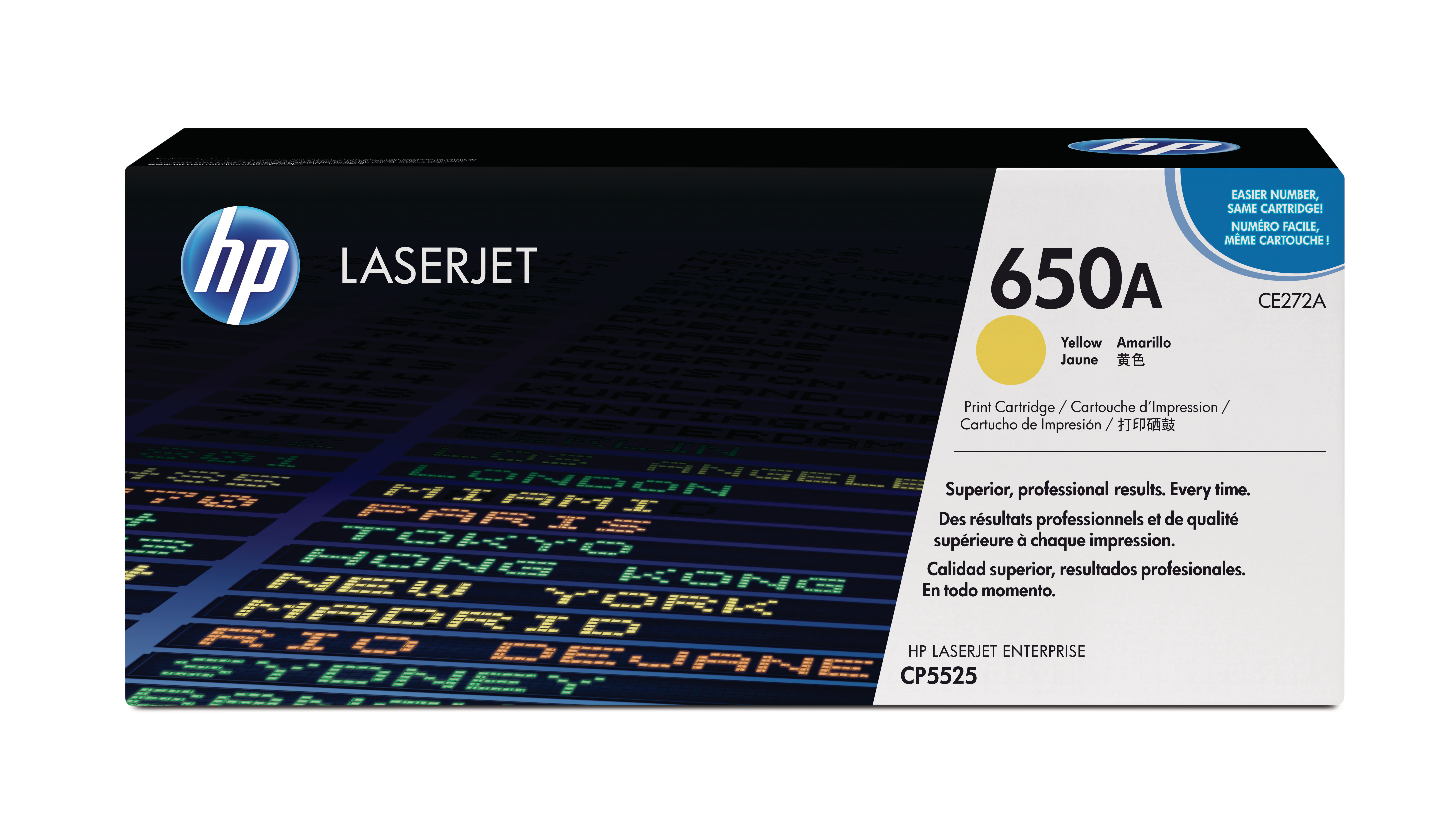 HP Toner-Kartusche gelb (CE272A, 650A)