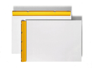 HANSA Klemmbrett hoch A4 41-1200.100 Aluminium