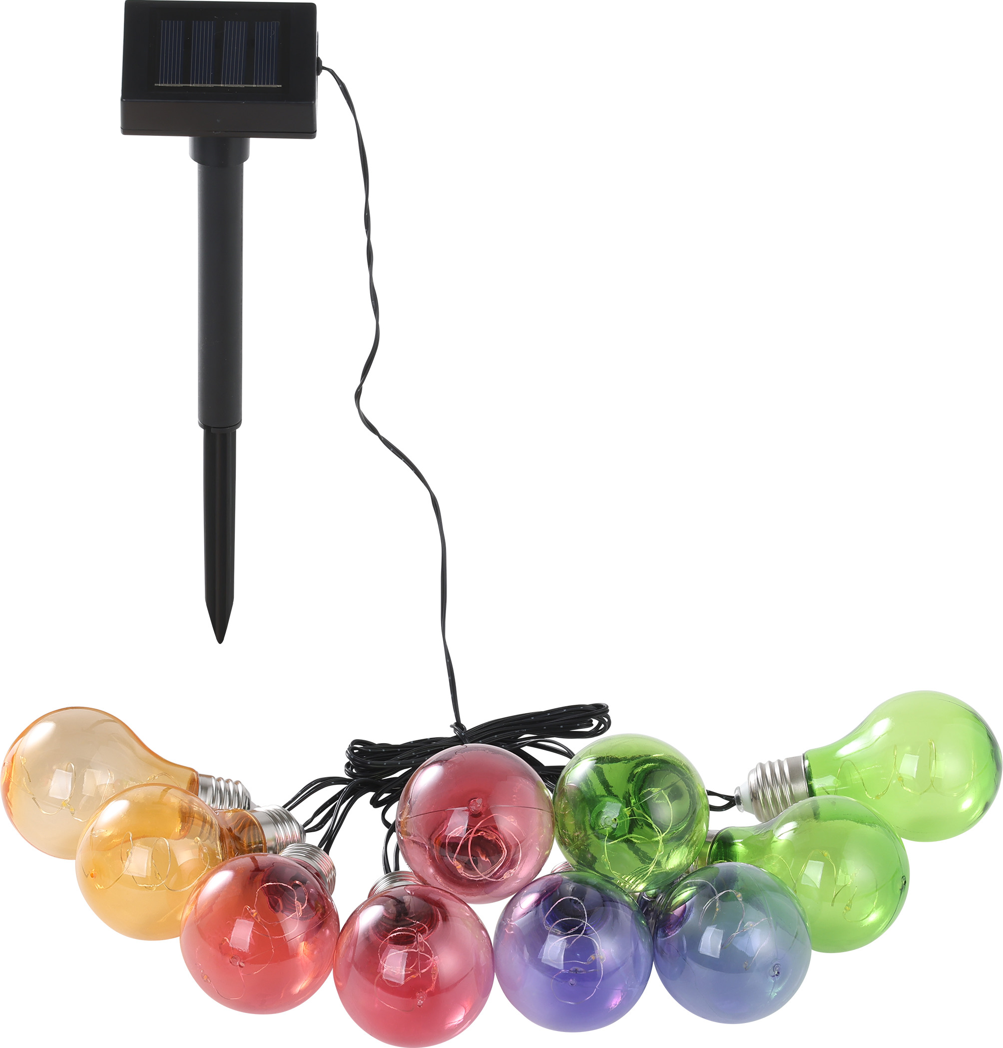 EGLO Lichterkette Z-Solar 1.9m 48877 silber, Solar