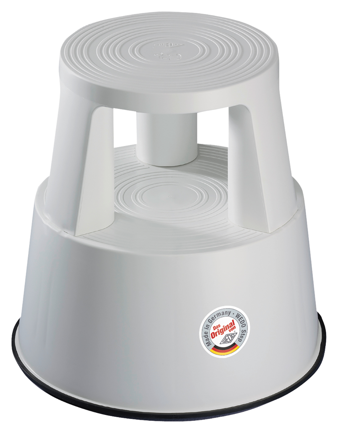 WEDO Rollhocker Step 212237 44x44x43 cm lichtgrau