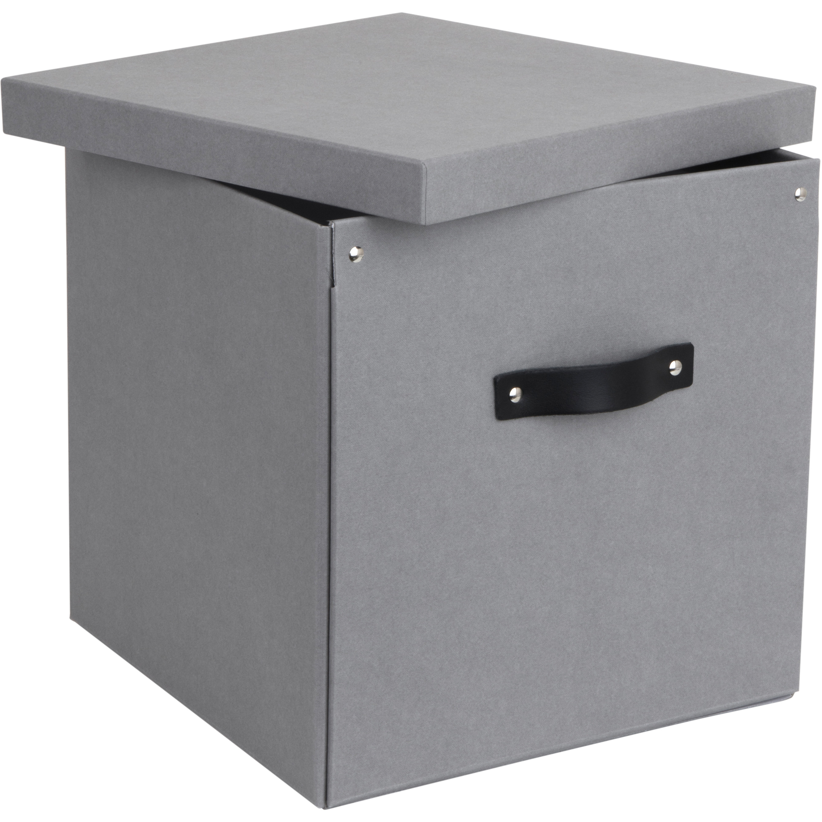 BIGSO BOX OF SWEDEN Aufbewahrungsbox Logan 990154133L03 grau 31.5x31.5x31cm