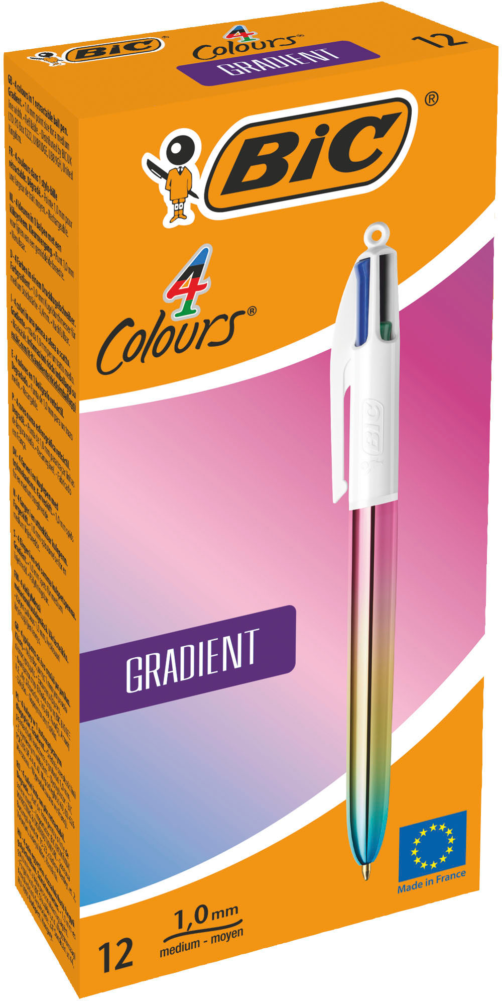 BIC Kugelschreiber 4 Colours 0.4mm 511034 Gradient