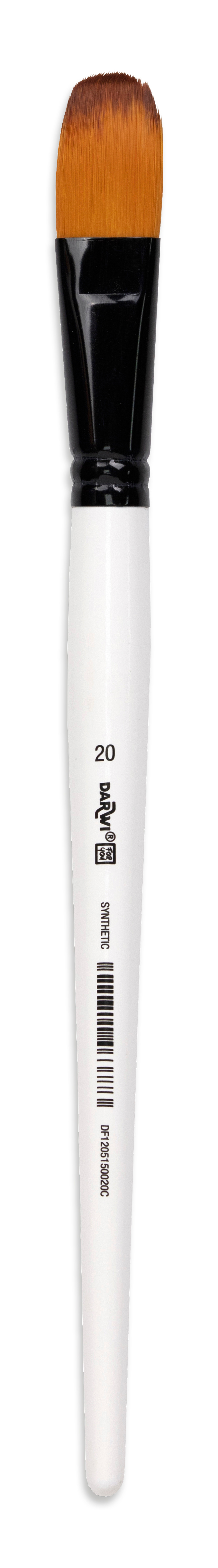 DARWI Pinsel Katzenzungenfasson 21mm DF1205150020C Grösse 20, Synthetik