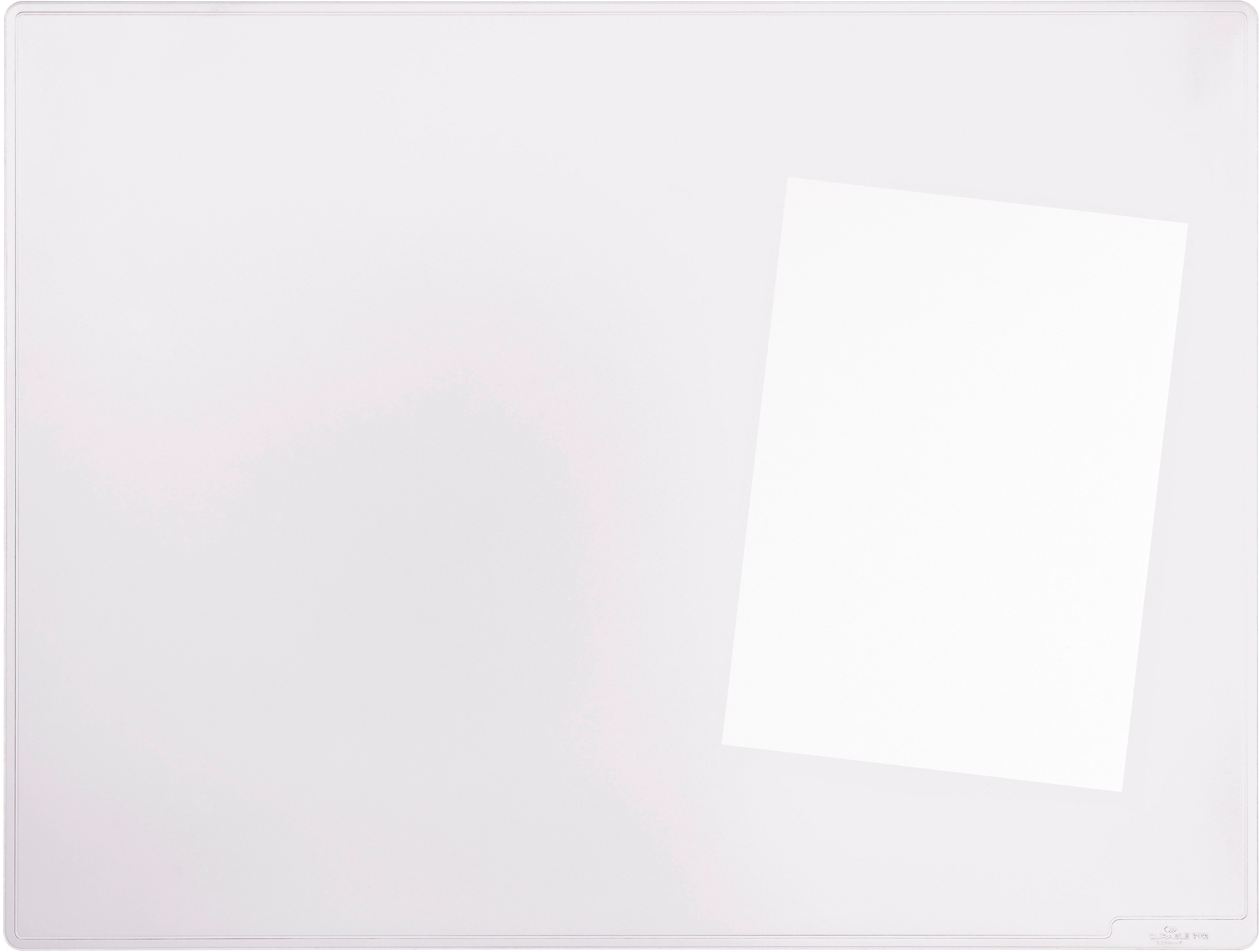 DURABLE Schreibunterlage 65x50cm 711319 DURAGLAS transparent
