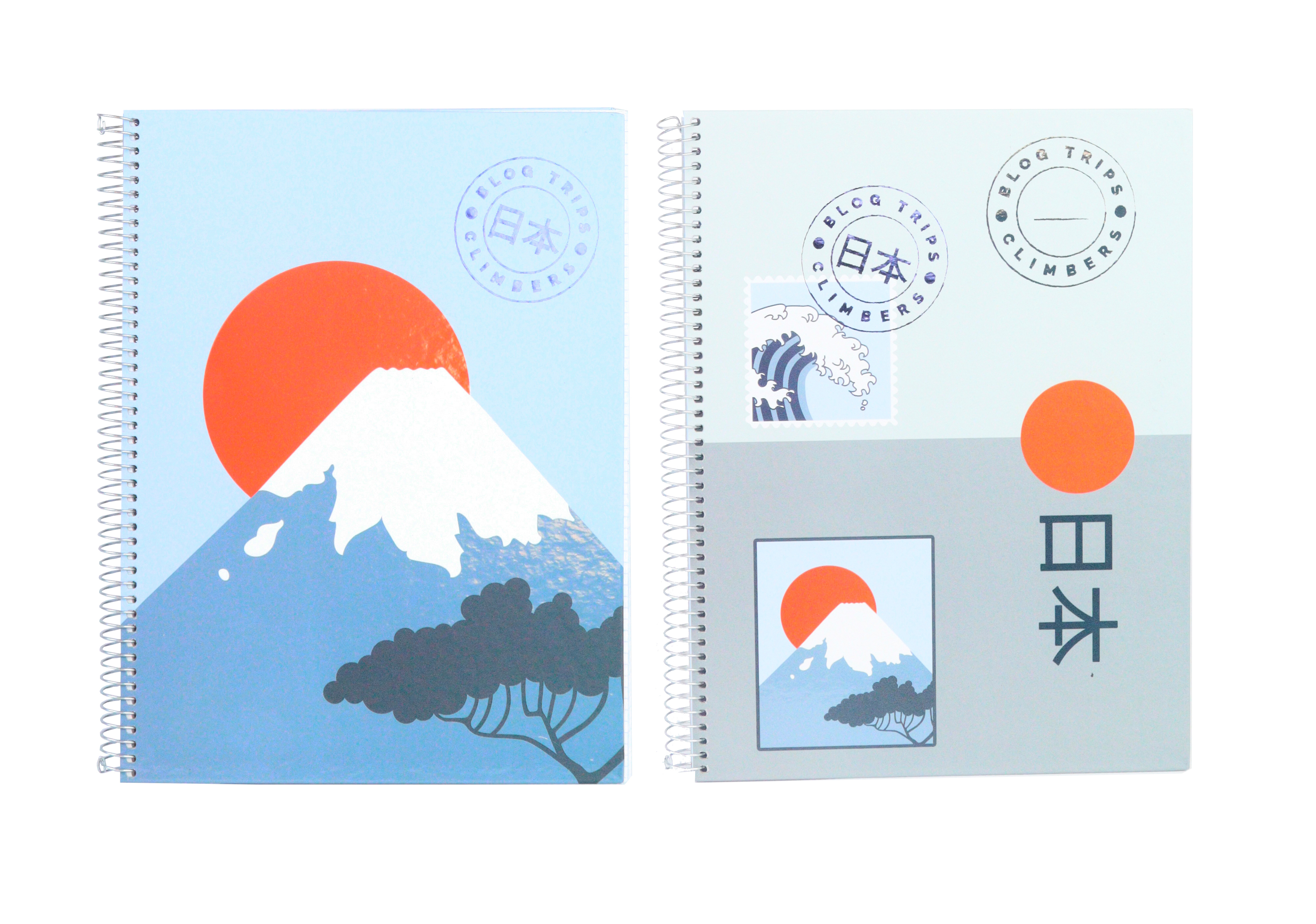 ANCOR Spiralbuch A4 Traveller 110944 lines 90g 80 Bl.