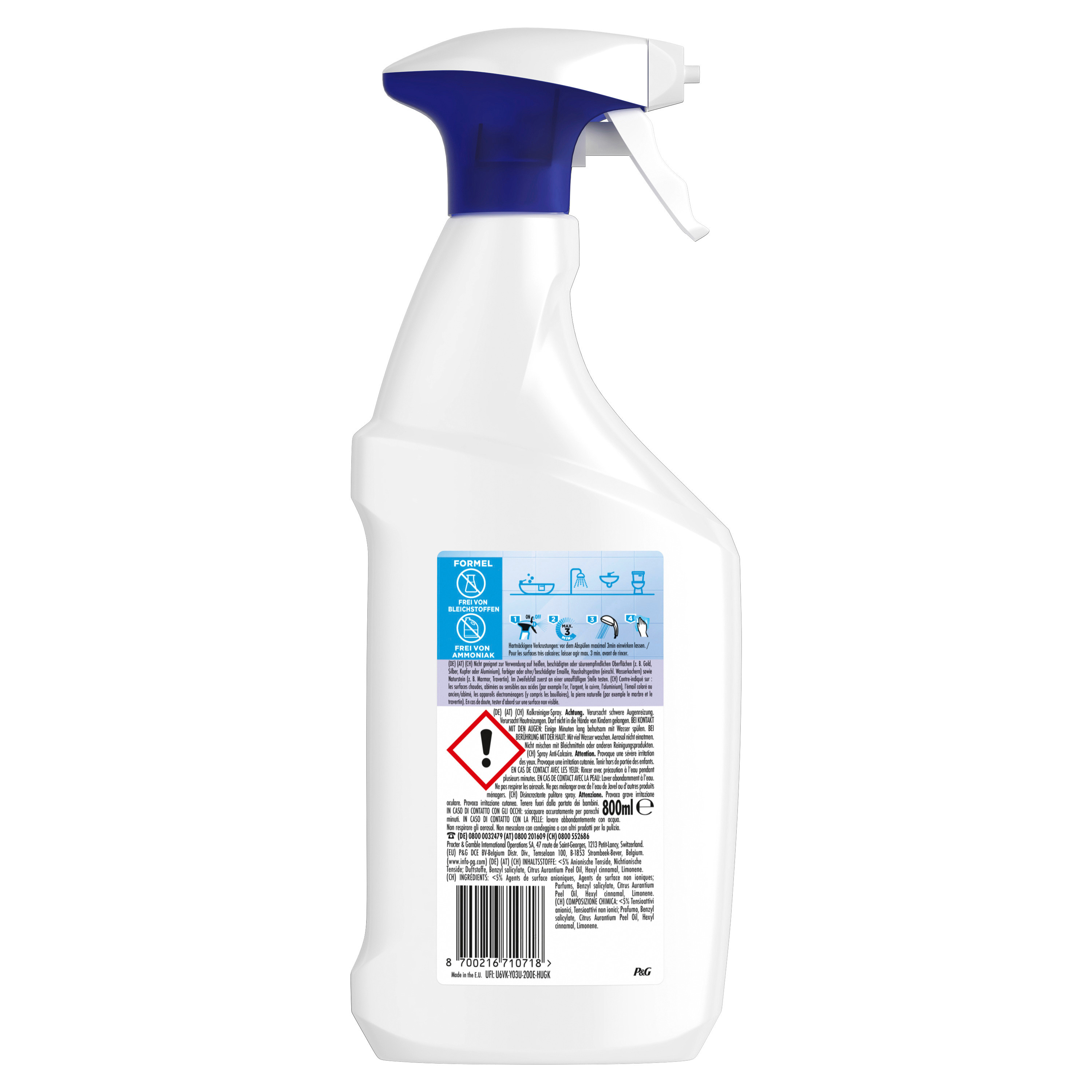 ANTIKAL Kalkreiniger Spray 972083 800ml