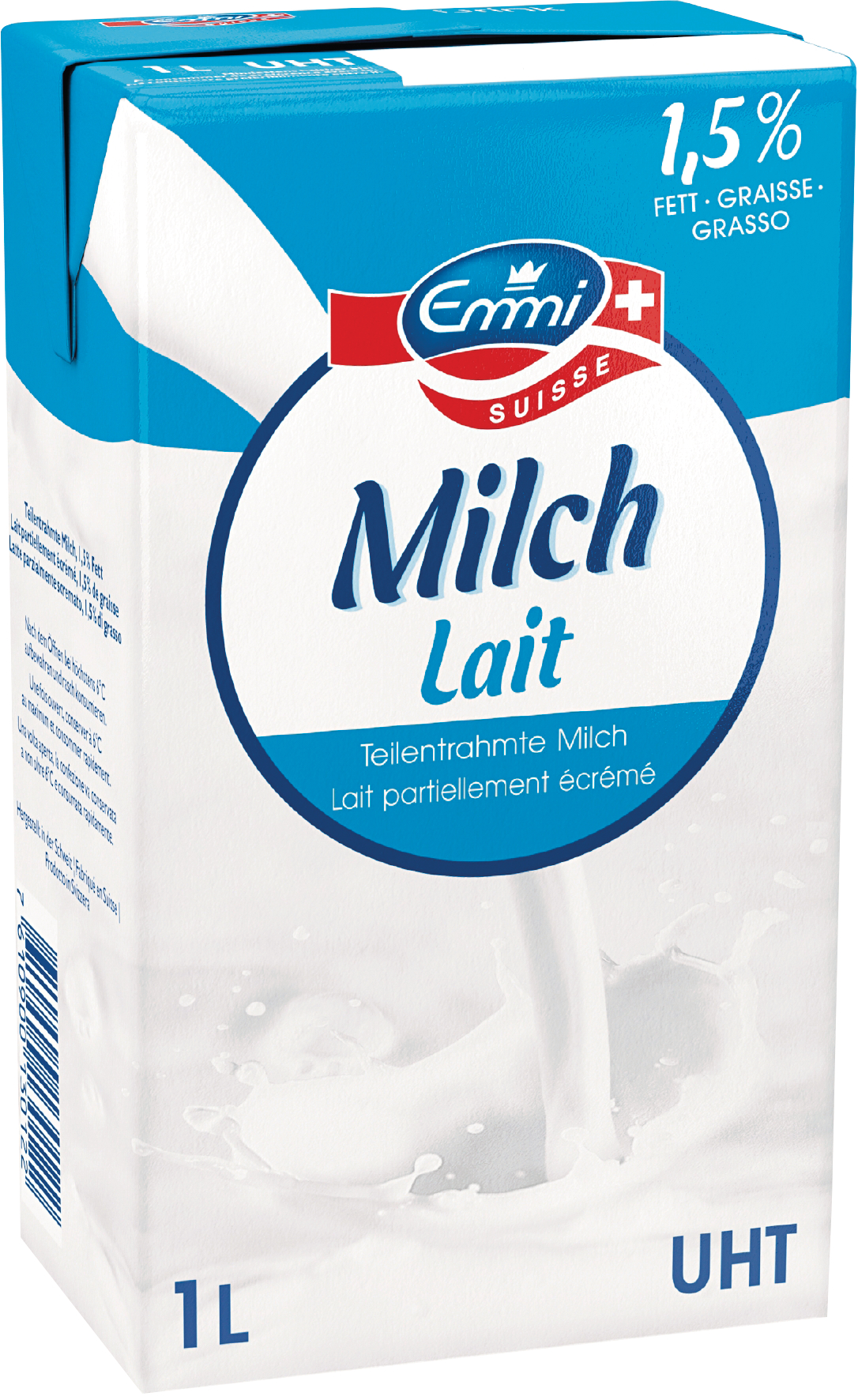 EMMI Milchdrink 1,5%, UHT 1155024 1 l, 12 Stk.