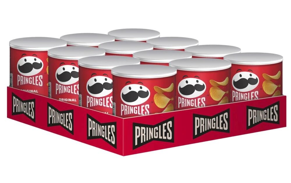 PRINGLES Chips Original 12 x 40 g 20200000