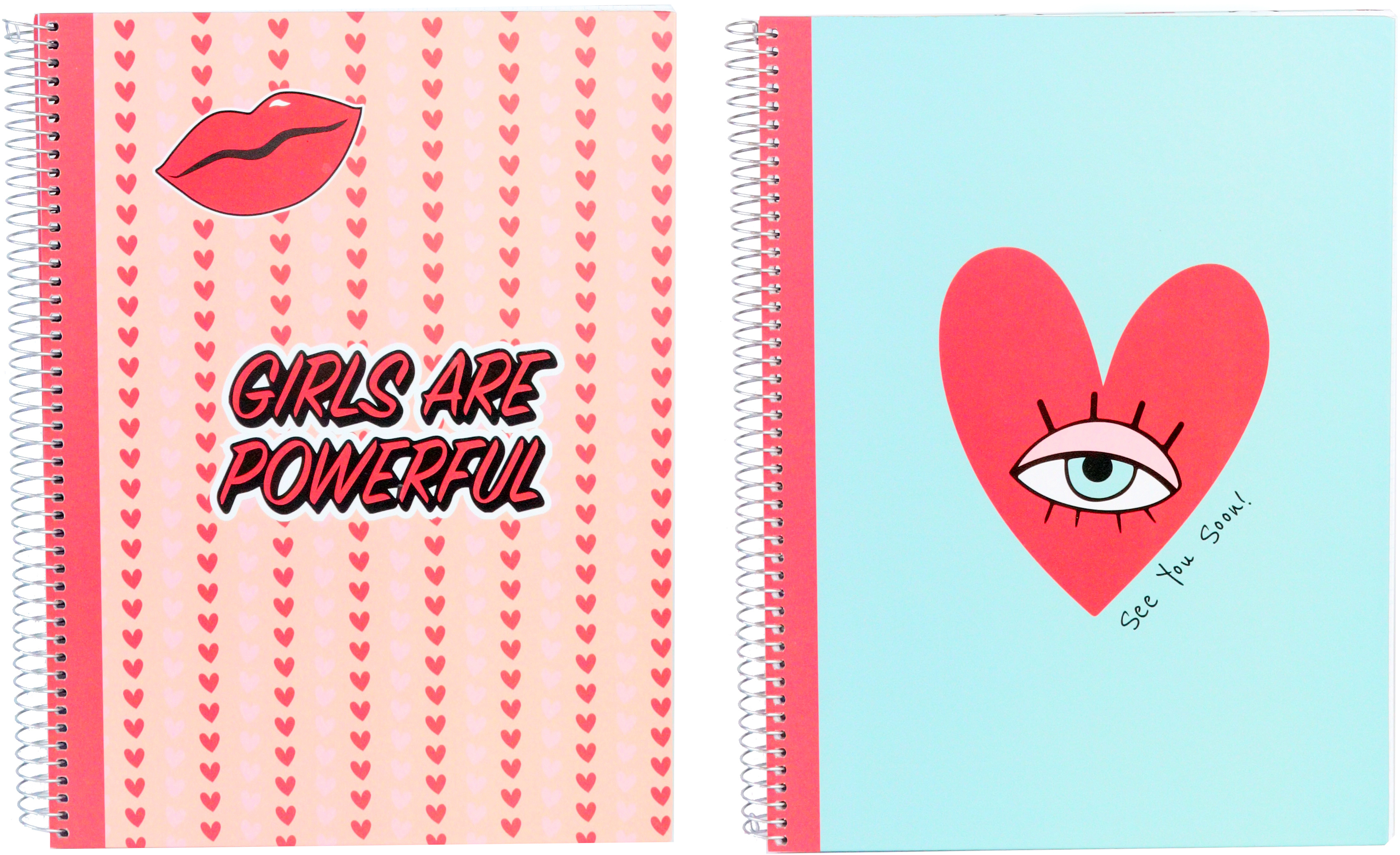 ANCOR Spiralbuch A5 Girl Power 113006 lines 90g 80 Bl.