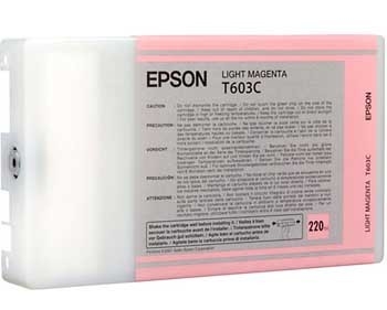 EPSON Tintenpatrone HY light magenta T603C00 Stylus Pro 7800/9800 220ml