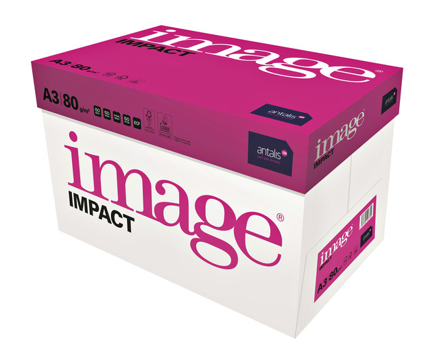 IMAGE IMPACT Kopierpapier A3 440371 80g, weiss 500 Blatt