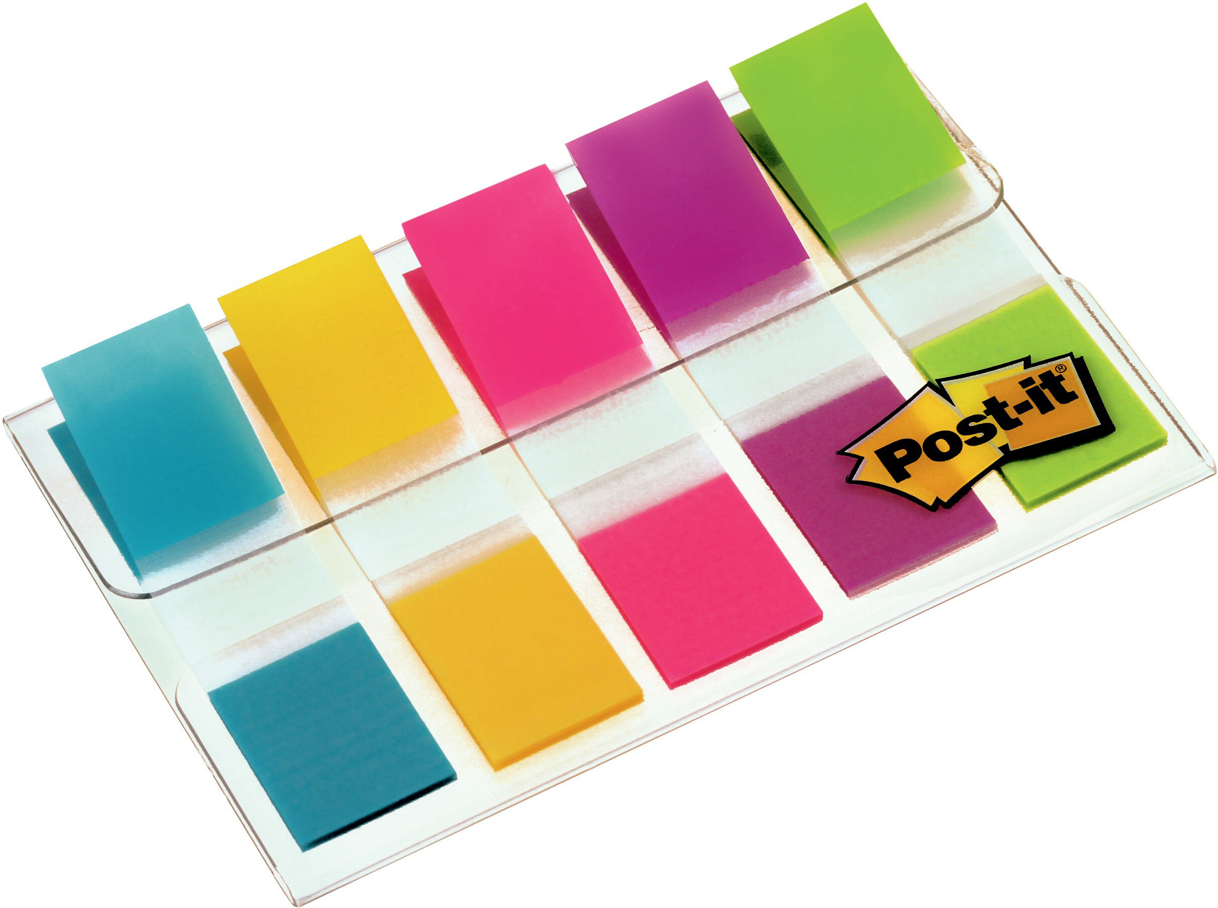 POST-IT Index schmal 11.9x43.2mm 683-5CB2 5 -farbig ass./5x20 Blatt
