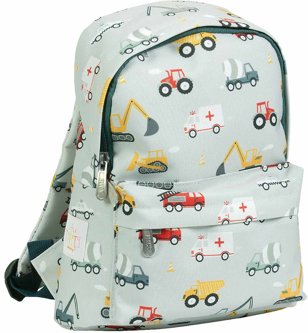 ALLC Kleiner Rucksack Fahrzeuge BPVEBU69 23.5x30x10cm