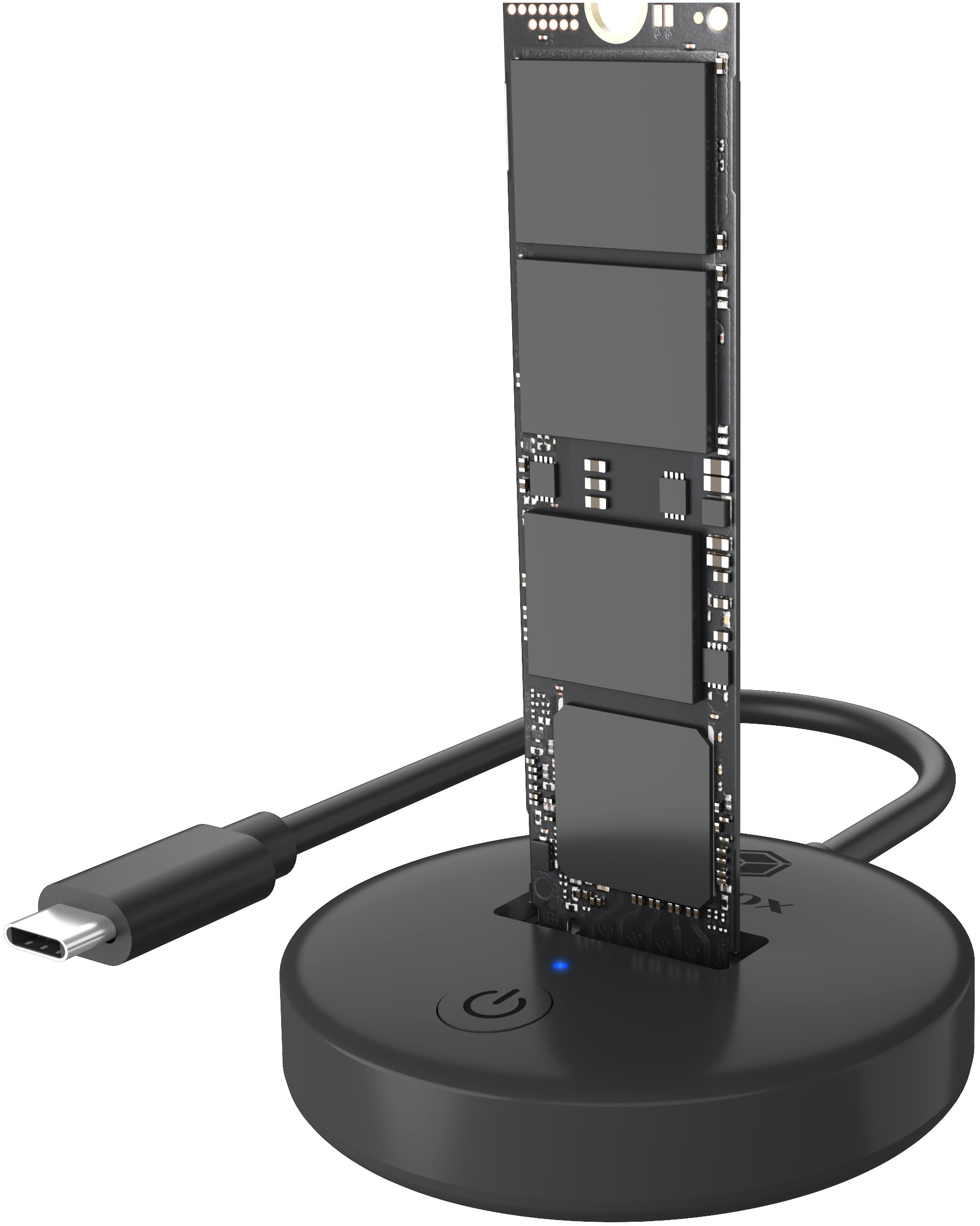 ICY BOX DockingStation for NVMe & IB-1610MCD-C31 SATA M.2 SSD
