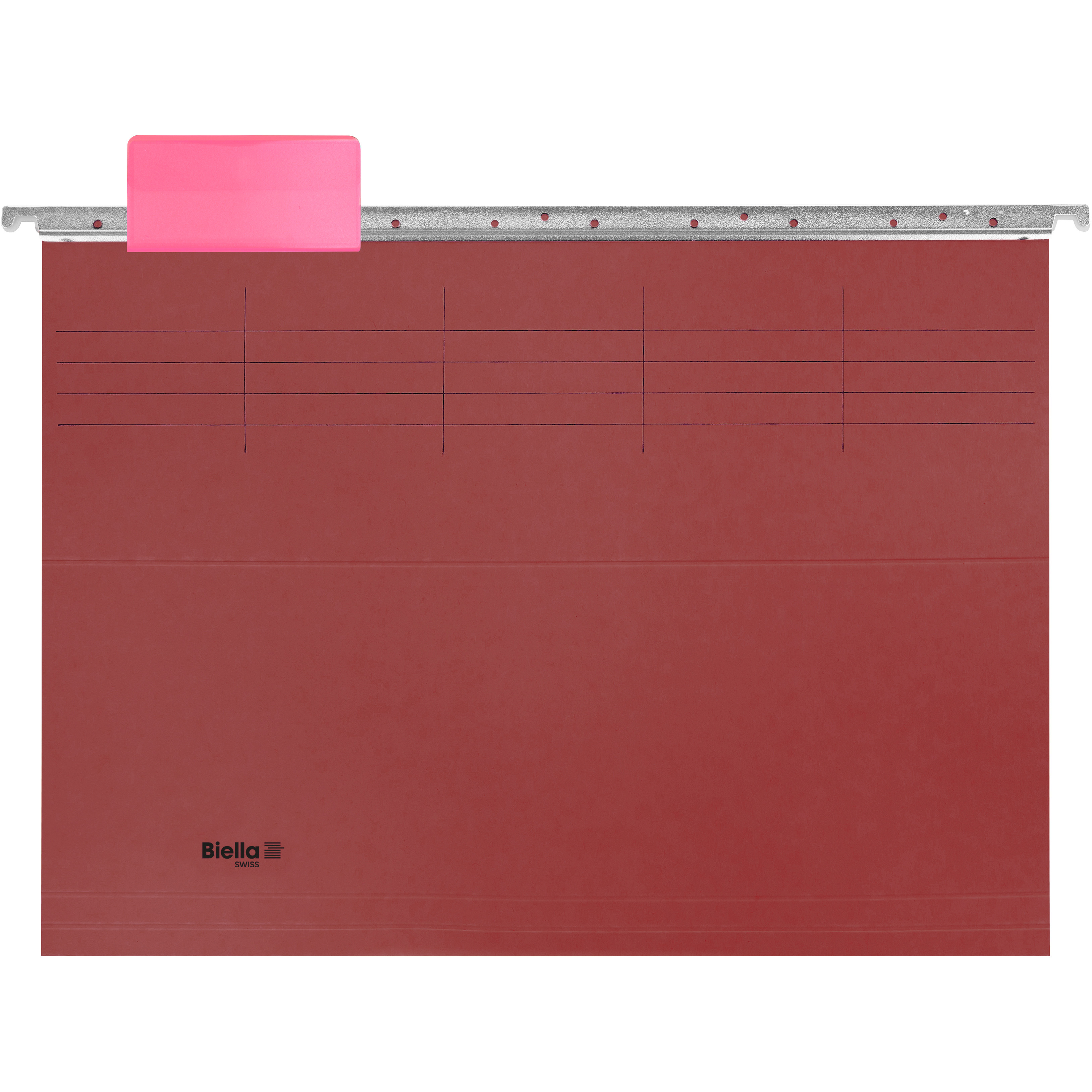 BIELLA Hängemappen-Set A4 27125545U rot 32x25cm 25 Stück