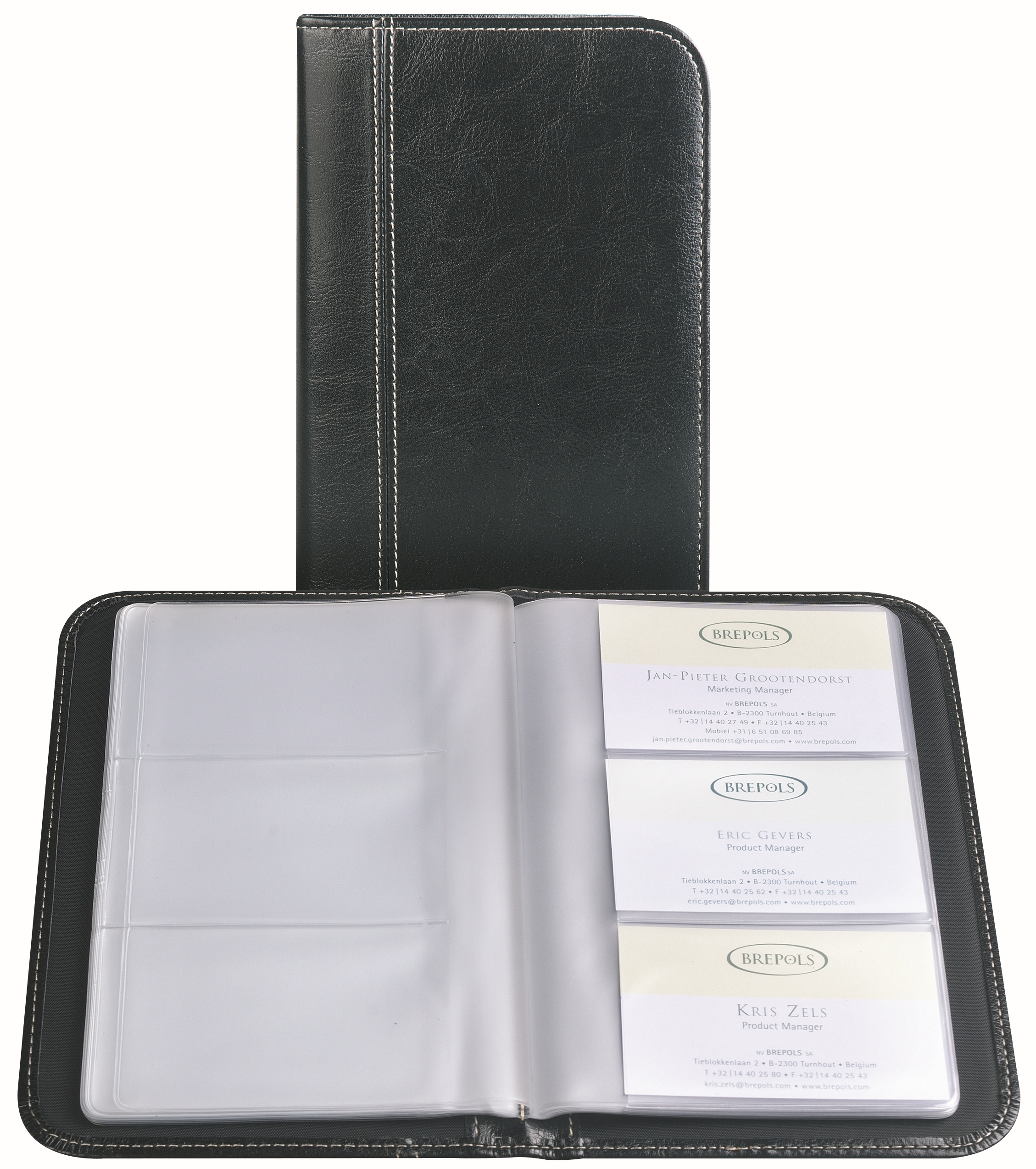 BREPOLS Visitenkartenalbum 26.3.0301 Palermo 144 schwarz