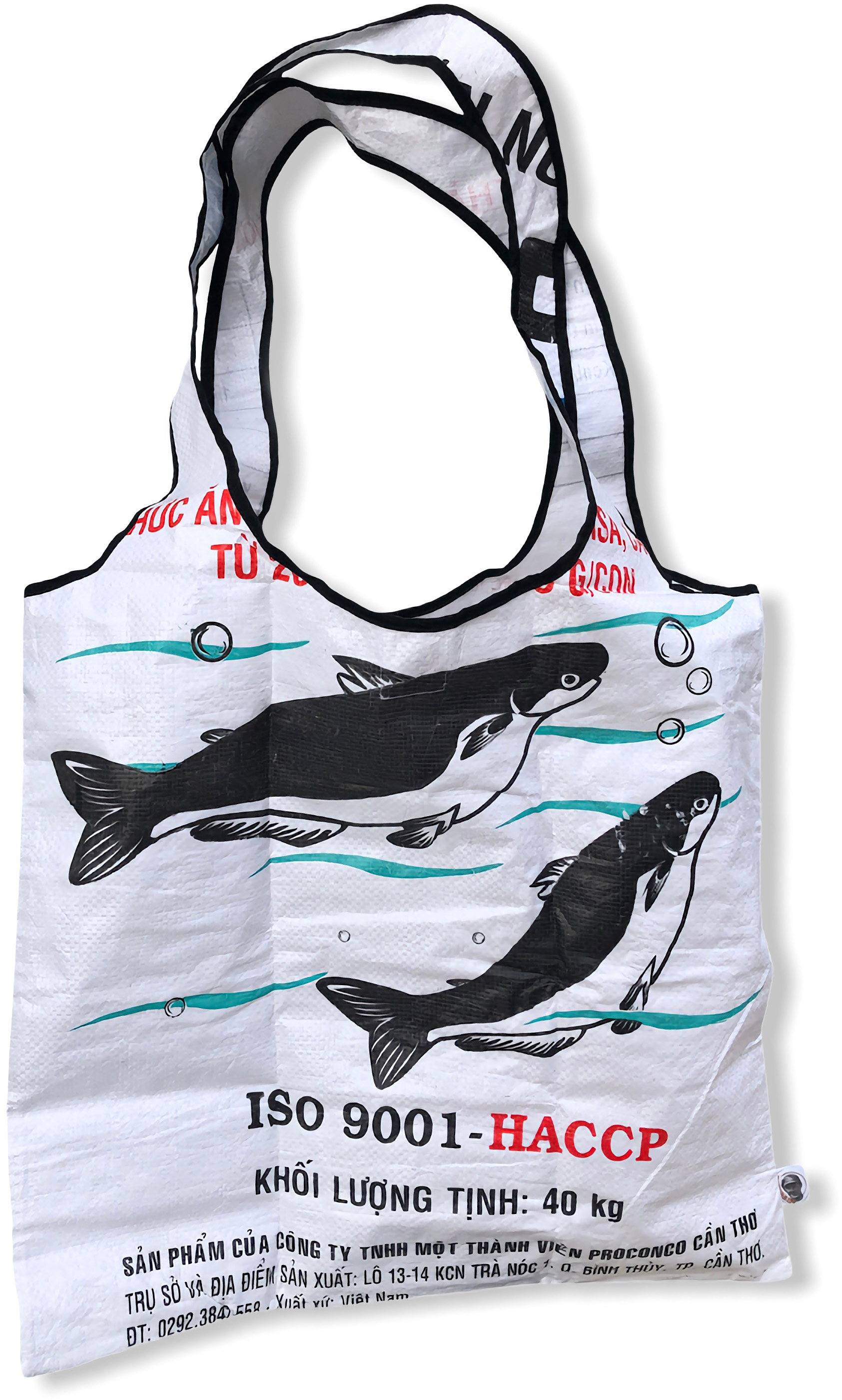 BEADBAGS Einkaufstasche Crispy Rice Ri43.01 weiss 50x1x76cm