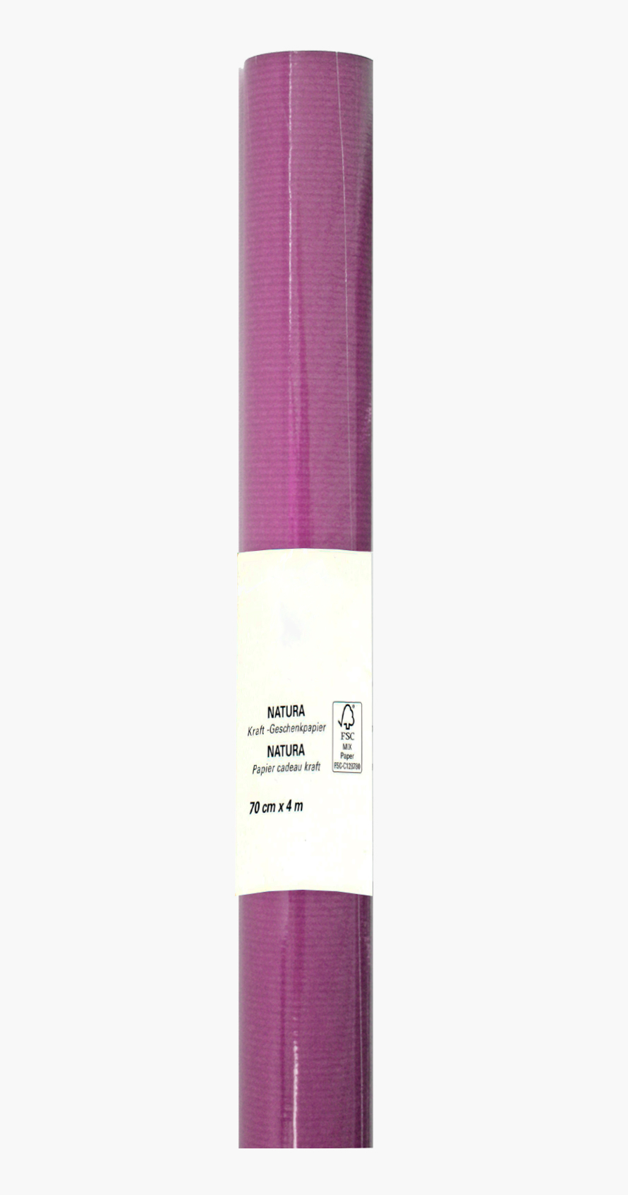 NEUTRAL Kraft-Geschenkpapier 403152 70cmx4m rosa