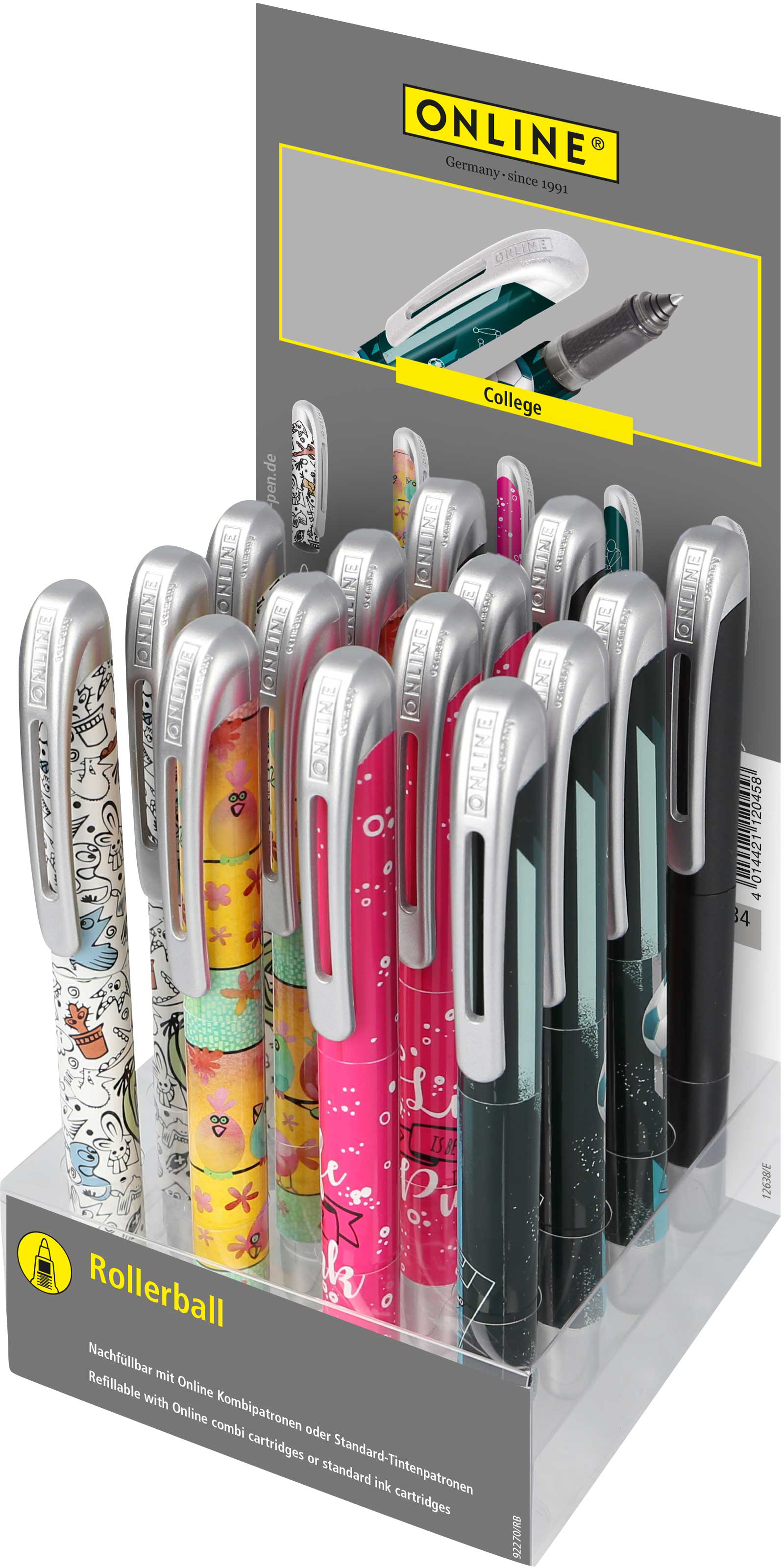 ONLINE Display Rollerball College 12638/15 Cool Vibrations