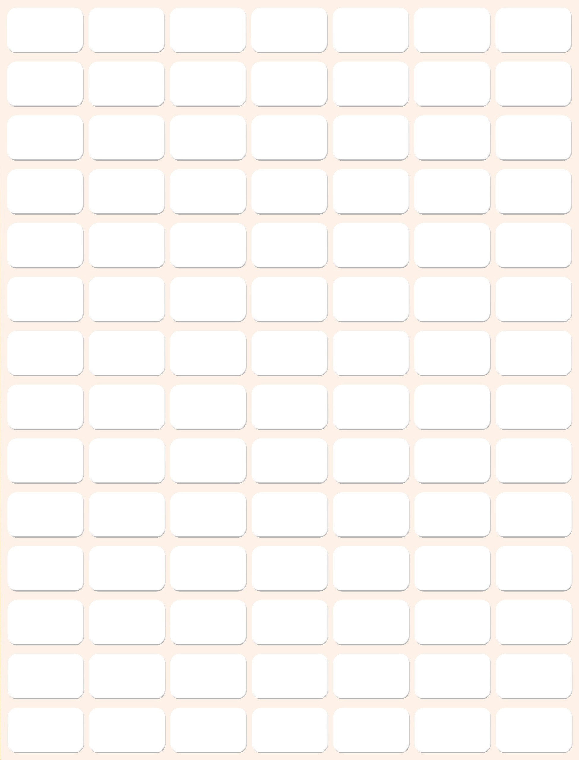 AVERY ZWECKFORM Haushaltetiketten 16×9mm 3311 weiss 2646 Stück