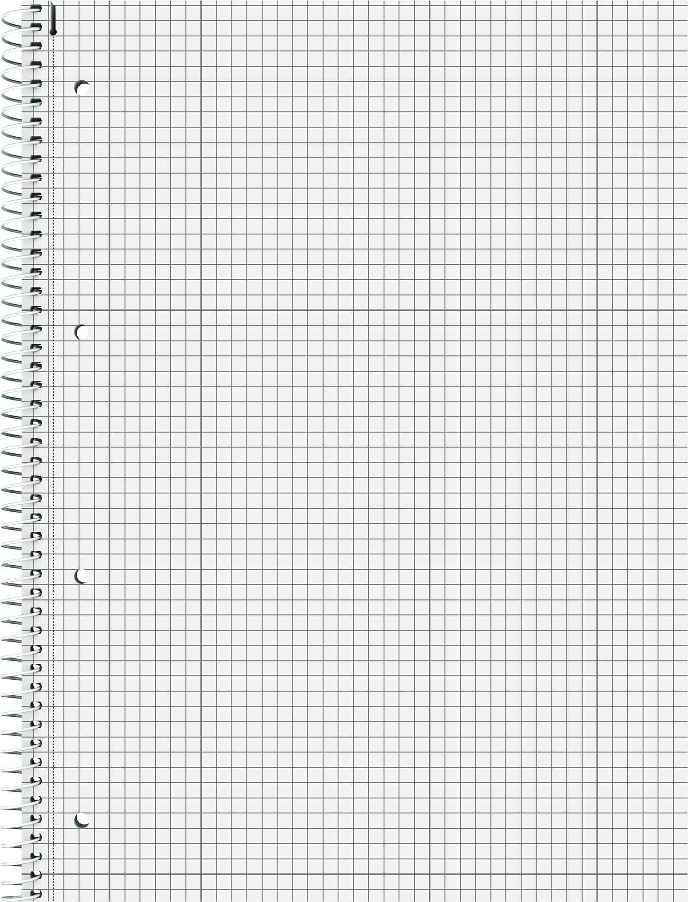 BRUNNEN Collegeblock Premium A4 106732895 5mm kariert ass. 80 Blatt