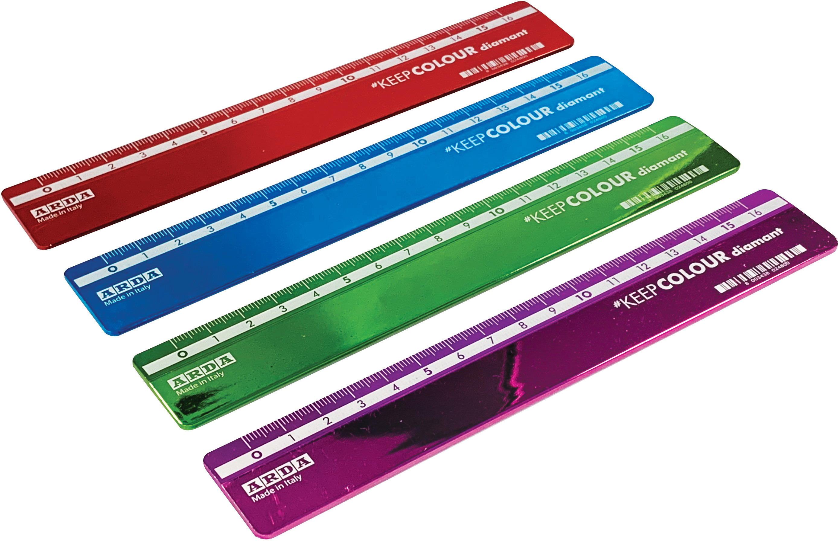 ARDA Massstab KC Diamant 16cm R17KCDESP Display 32 Stück