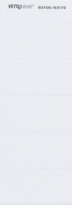 BIELLA Hängemappen-Etiketten 60x30mm 27360301U weiss 50 Stück