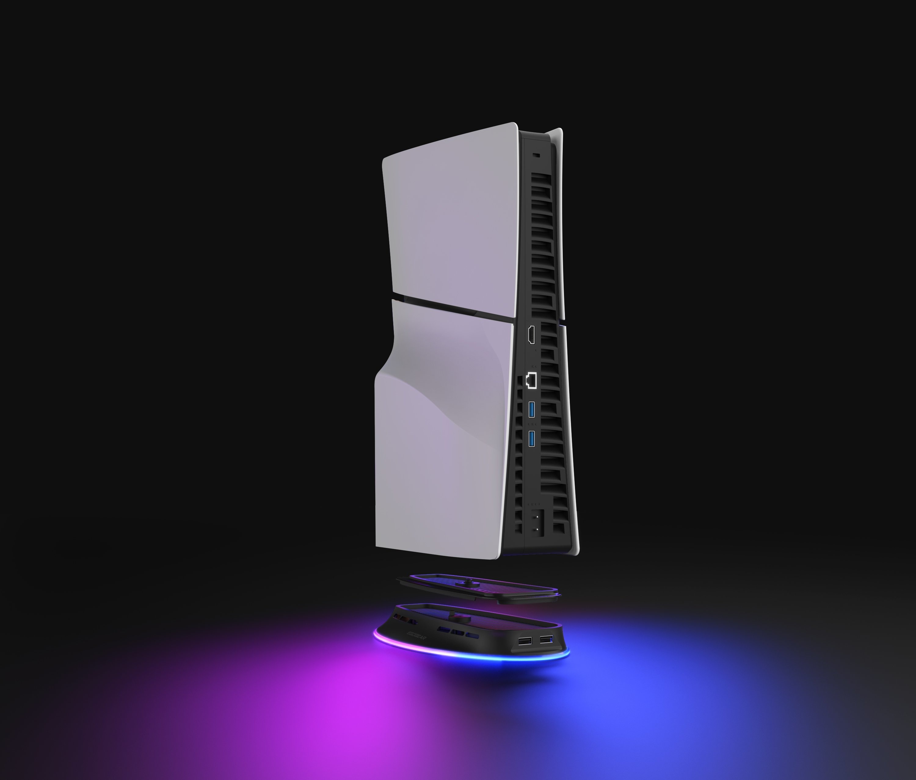 EGOGEAR Luminex Cooling Base SCH30-PS5-RGB PS5, PS5 Slim