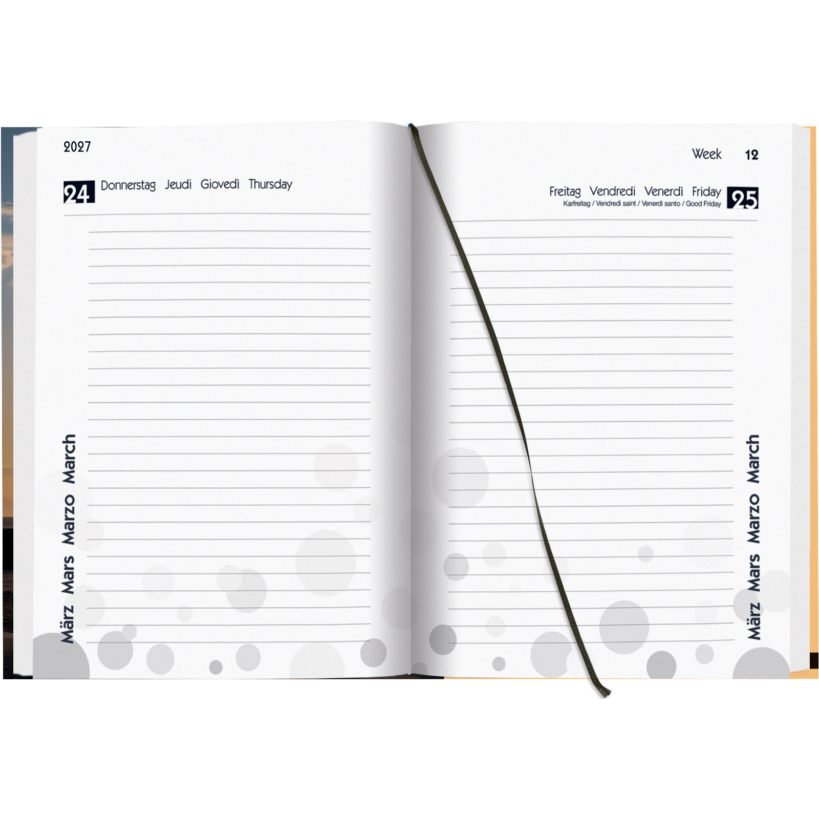 BIELLA Schüleragenda Palms 26/27 806514840027U 1T/1S 12x16.5cm