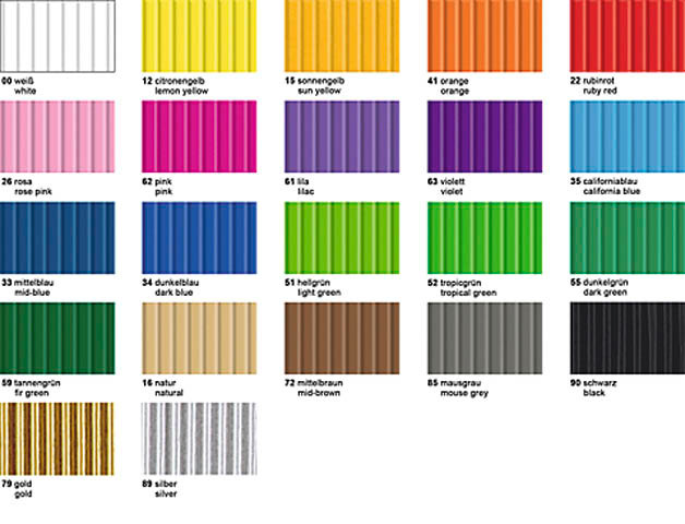 URSUS Wellkarton 50x70cm 9202200 260g, weiss