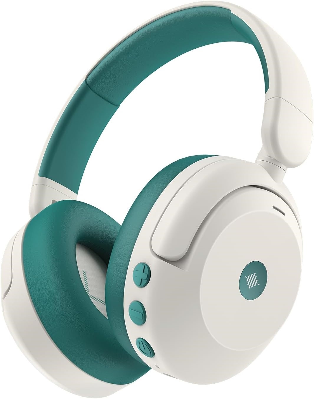 ICLEVER Active Noise Cancel Headphones C02-2102N-03 BTH20, BT, 60h, white/green