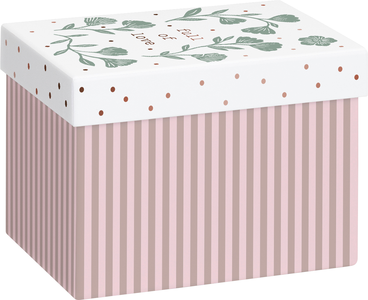 STEWO Geschenkbox Olena 2551520496 grün 12x16.5x12cm