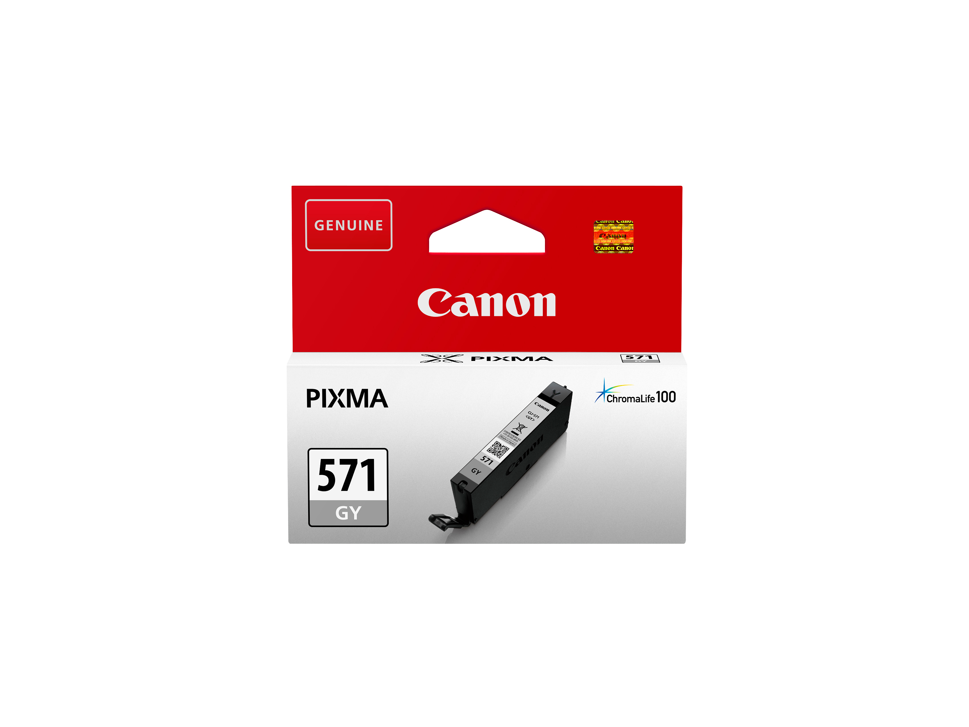 Canon Tintenpatrone grau (0389C001, CLI-571GY)