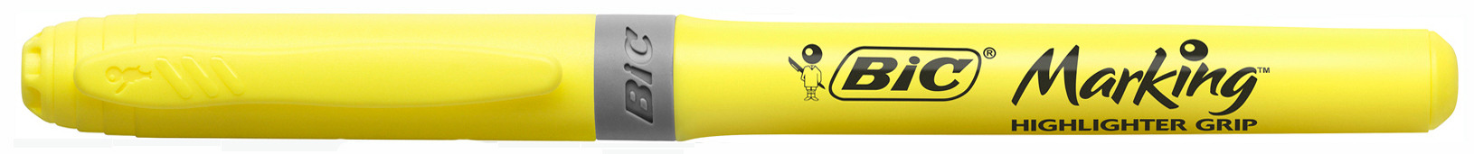 BIC Highlighter Grip 811935 gelb