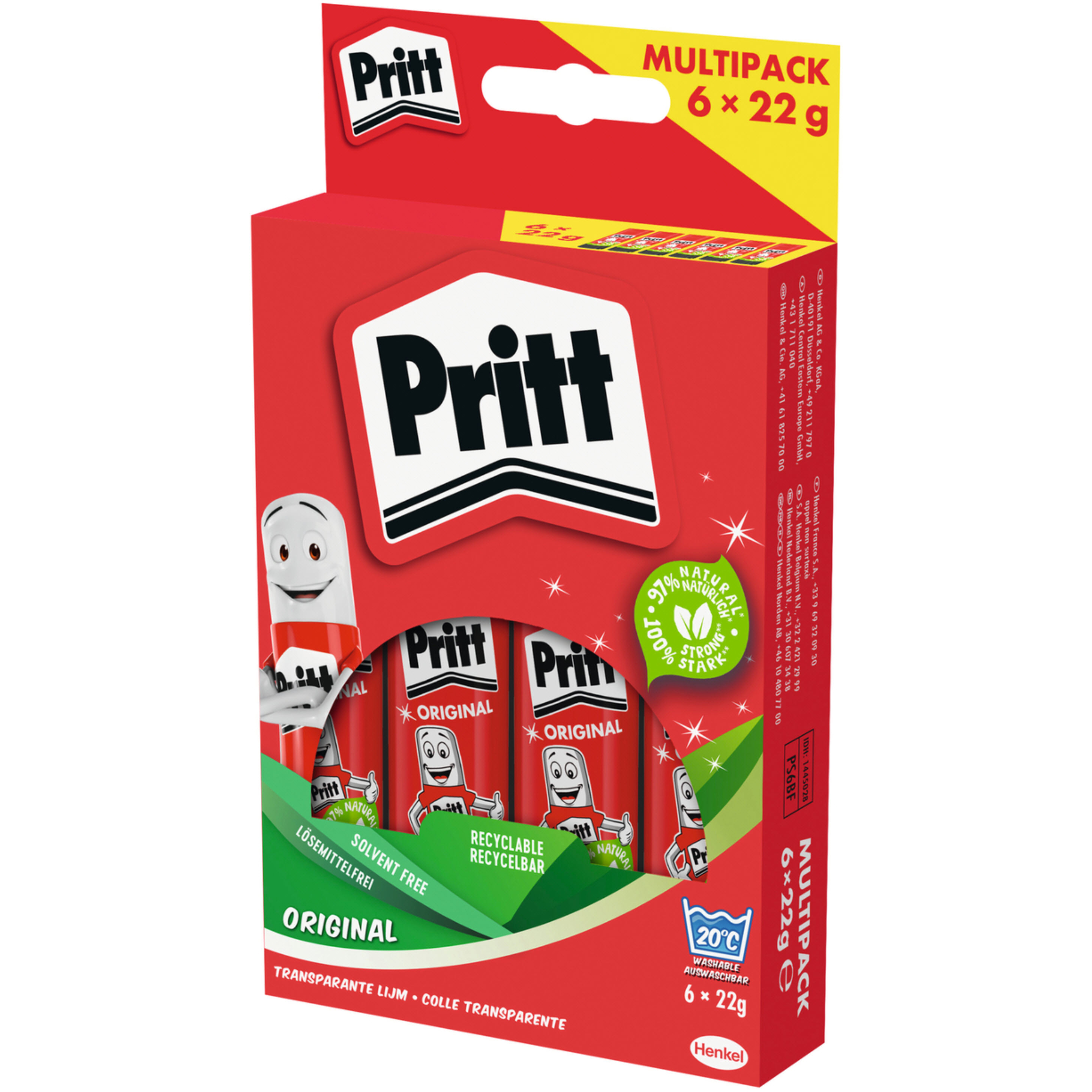 PRITT Klebestift medium 22g PS6BF