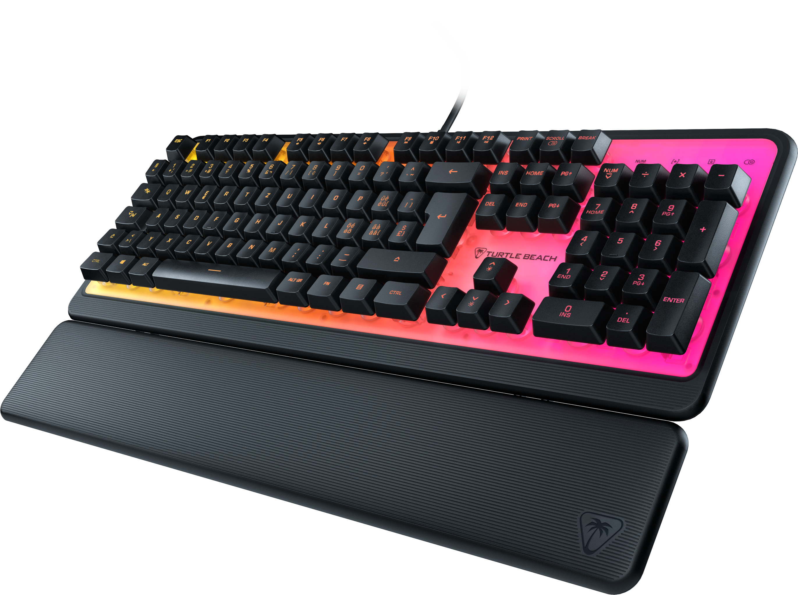 TURTLE BEACH Magma RGB Membrane Keyboard TBK-1004-02-CH CH-Layout