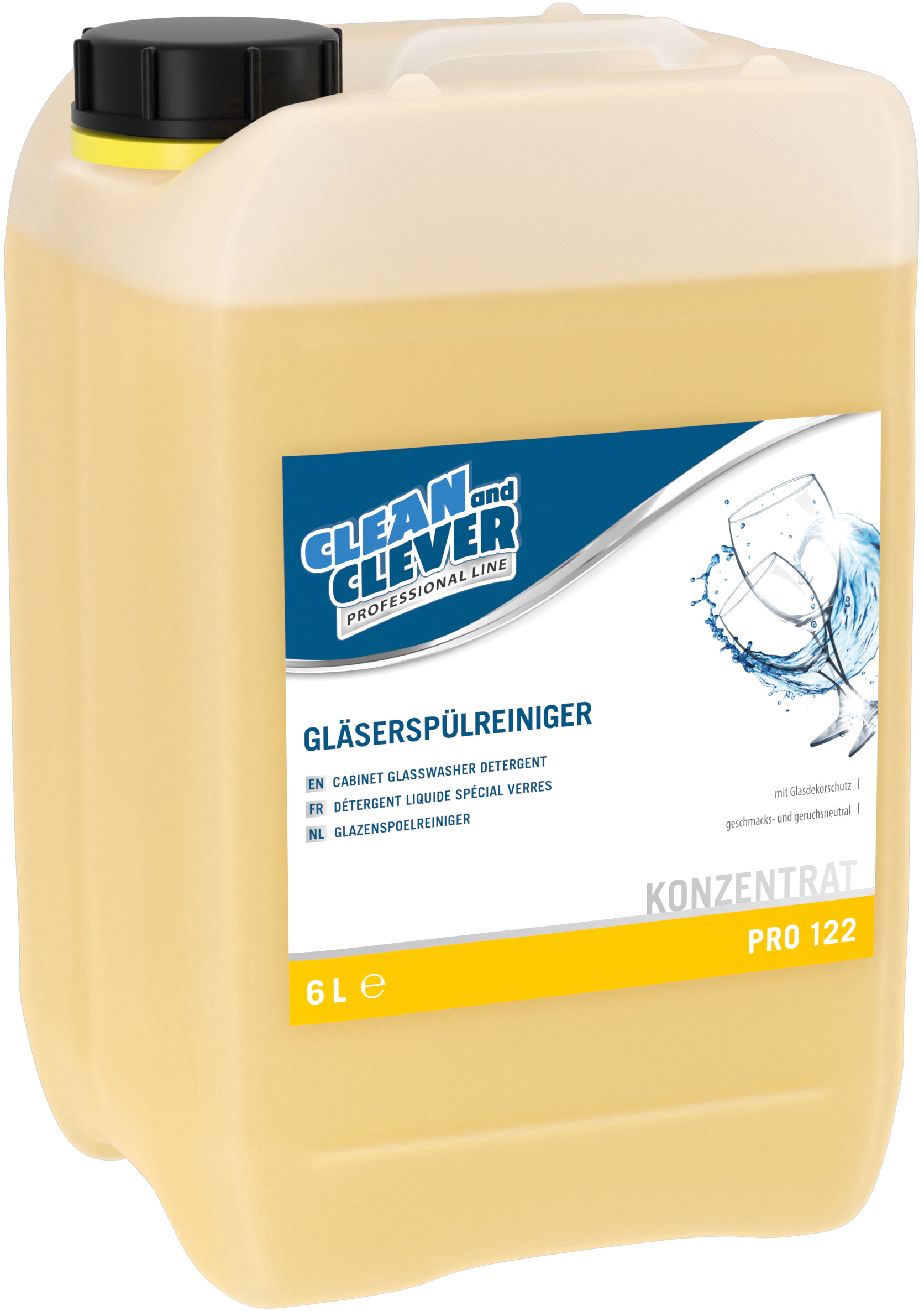 CLEAN AND CLEVER Gläserspülreiniger 6lt 37407 PRO122