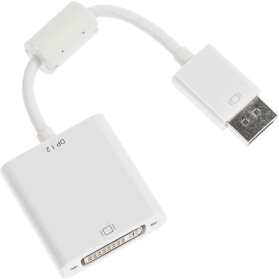 LINK2GO DisplayPort - DVI Adapter AD1111WP male/female, 15cm
