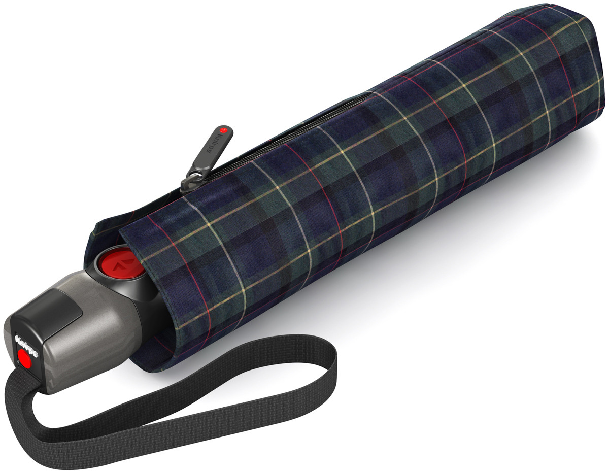 KNIRPS Regenschirm T.200 3201.518.1 navy/grün, Duomatic
