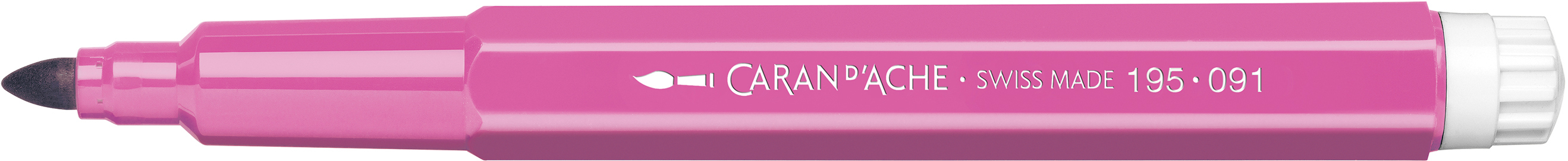 CARAN D'ACHE Fasermalstift Fancolor Maxi 195.091 purpur