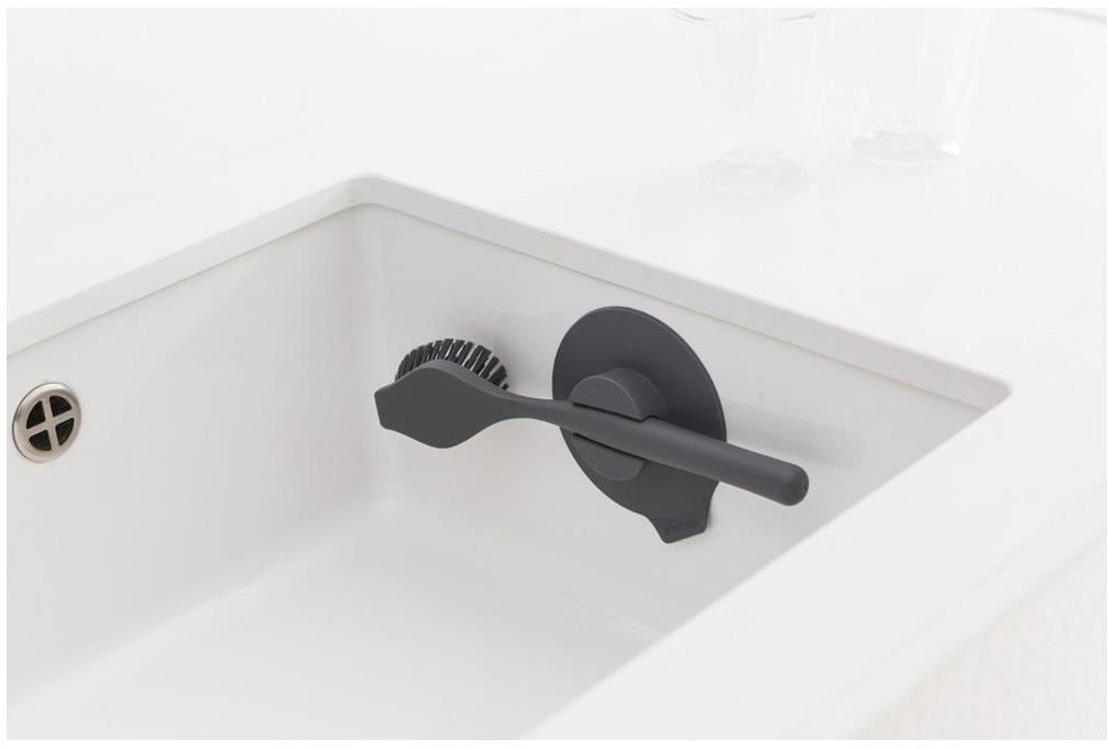 BRABANTIA Spülbürste Sink side 117589 Dunkelgrau