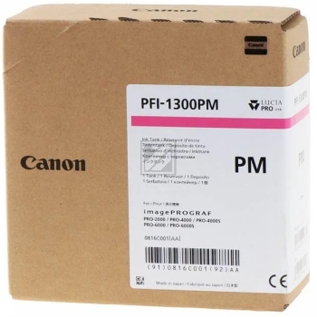 Canon Tintenpatrone photo magenta (0816C001, PFI-1300PM)