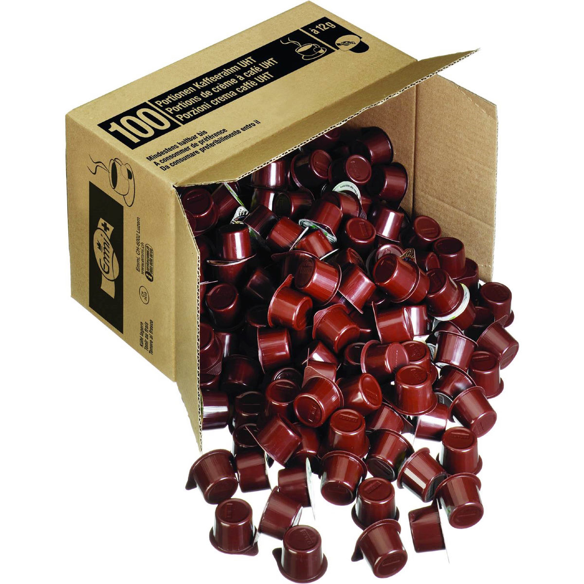 EMMI Kaffeerahm Portionen 025050 100x12g