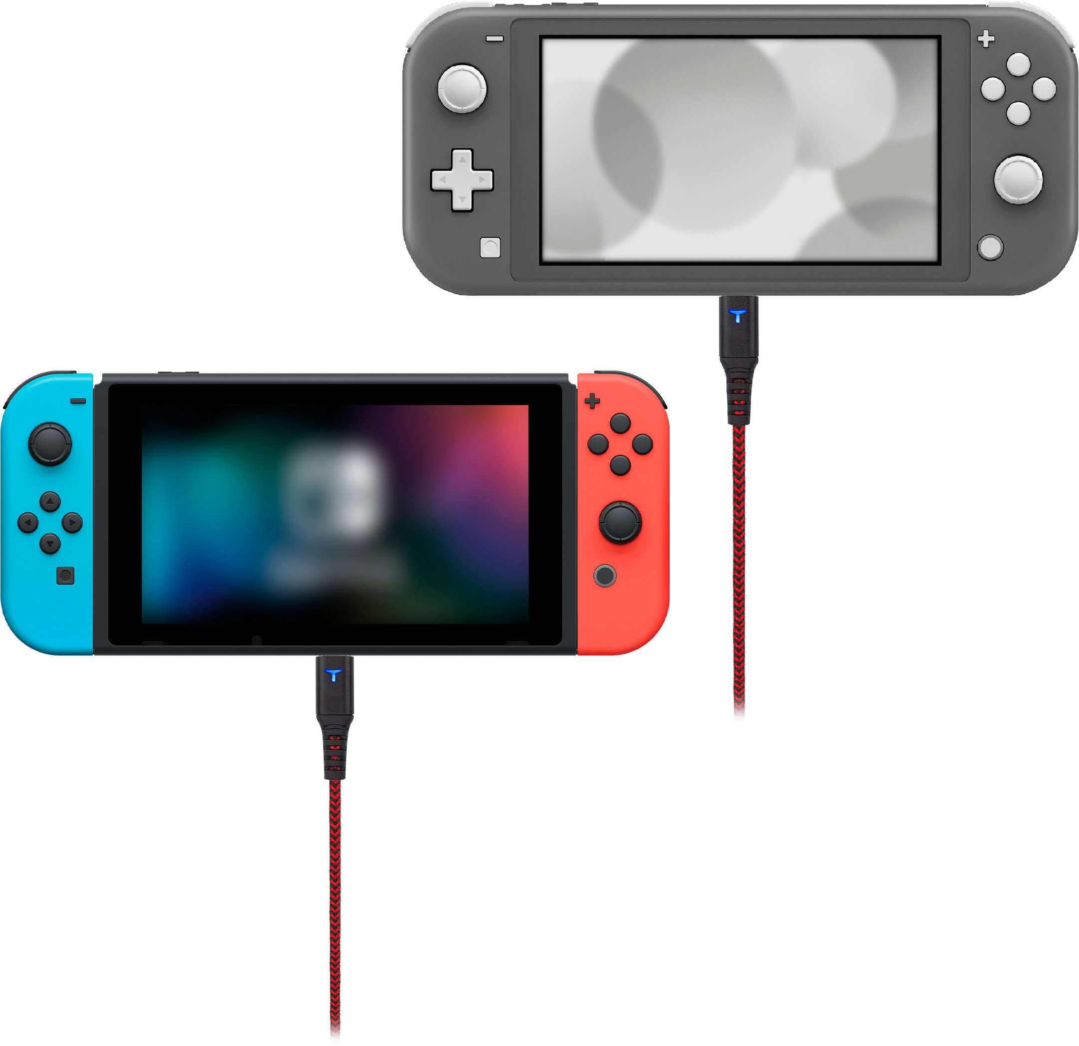 EGOGEAR Charging Cable Type-C 3m SCH10-NS-RD braided, NSW, Red.Black