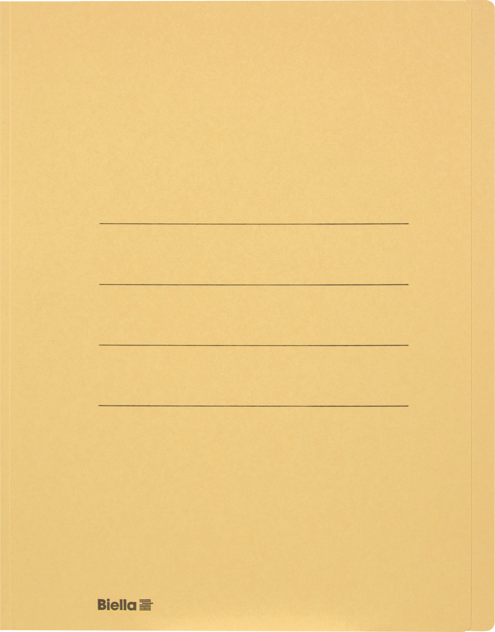 BIELLA Einlagemappe A4 25040020U gelb 240g/m2