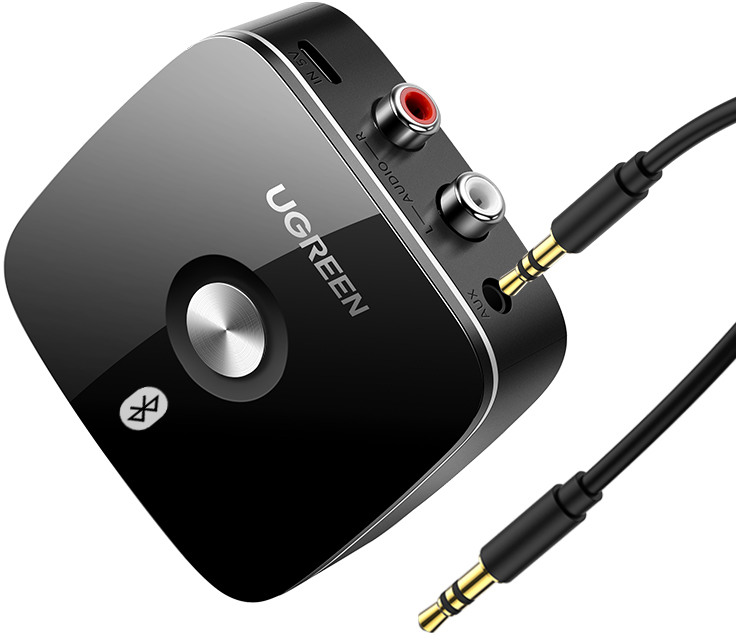 UGREEN Receiver Audio Adapter 5.1 40759 BB BT, 3.5mm and 2RCA Adapter