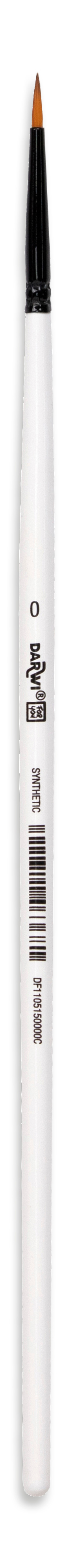 DARWI Rundpinsel 2.05mm DF1105150000C Grösse 0, Synthetik
