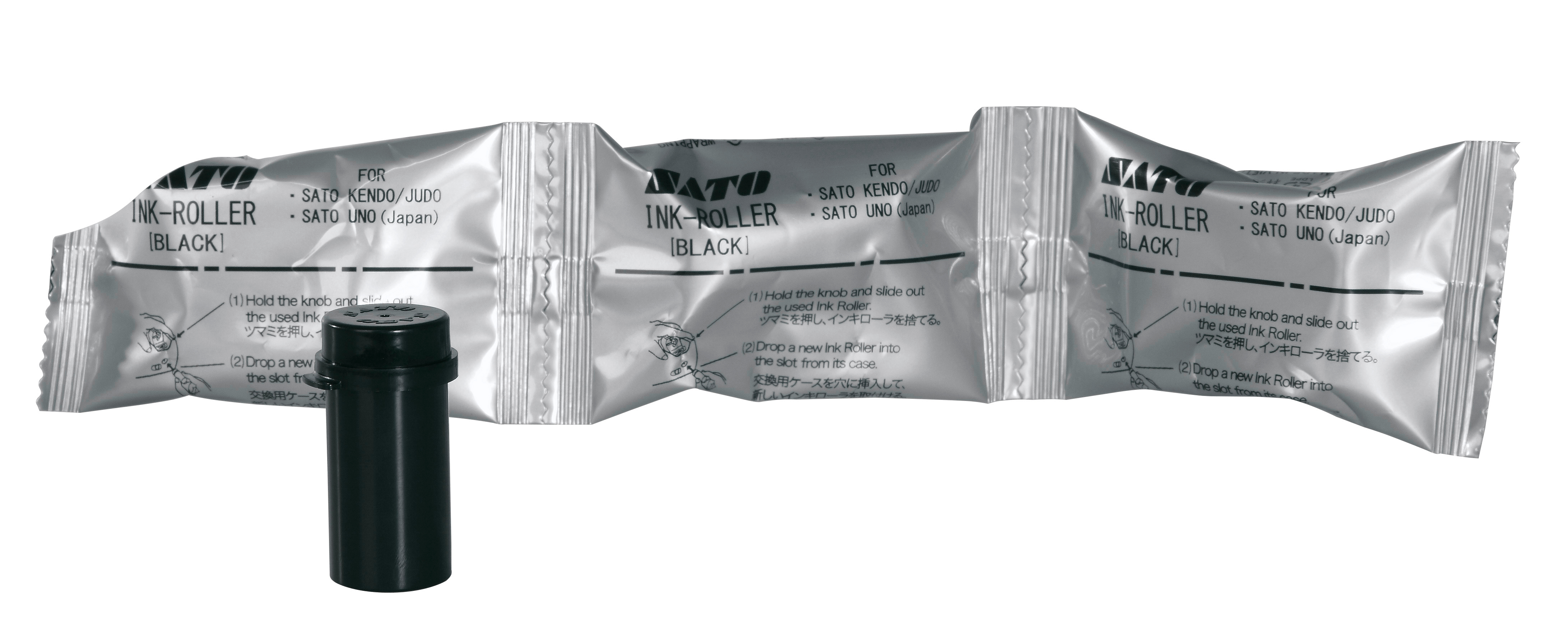 SATO Farbrolle schwarz 03011 zu Preisauszeichner KENDO/JUDO